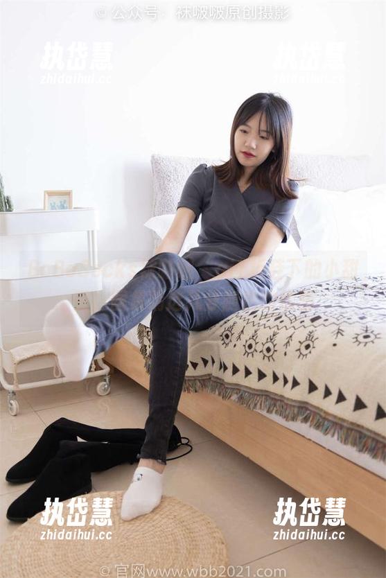 BoBoSocks袜啵啵 - aj1板鞋下的小甜豆，图集精选几分随意的优雅