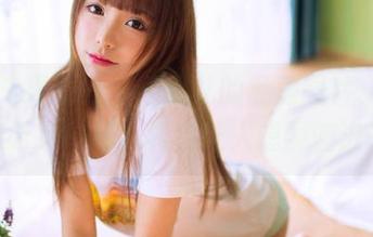 GIRLT果团网 – 通灵儿的私房图片，温柔得像云朵一样，真会让人想要躺进去。