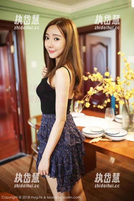 MyGirl美媛馆 - luna张静燕的美图合集：粉色蕾丝睡衣，这可是“卧室中的女神”范儿！